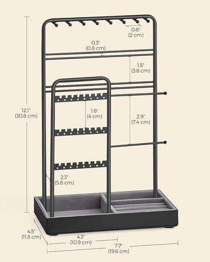 SONGMICS Jewelry Holder, Jewelry Organizer, Jewelry Display Stand - Image 6