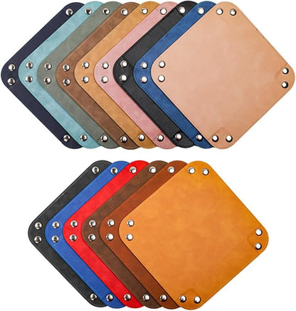 siduater Valet Tray Desktop Storage Organizer – Vegan Leather Catchall Bedside - Image 7