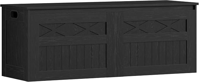 Hzuaneri 47" Storage Bench, Lift Top, 210L/55 Gal Large Storage Chest | | 330lb - Image 9