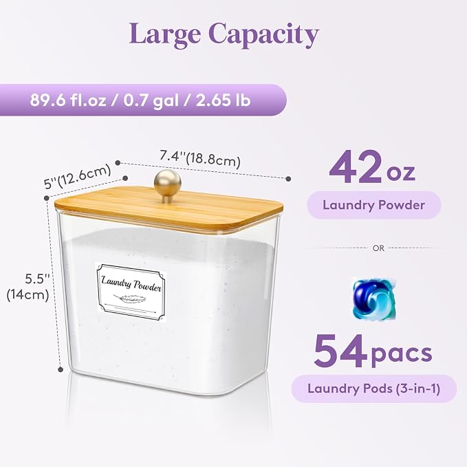 Lifewit Laundry Pods Container - Image 2