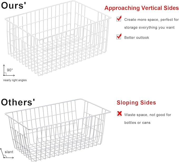 Orgneas Freezer Organizer Bins, Freezer Baskets - Image 7