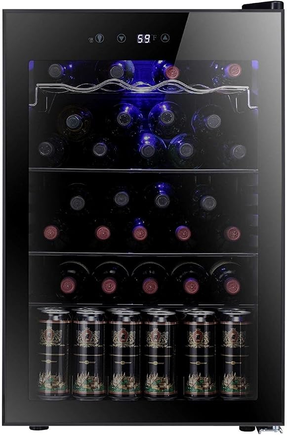 Antarctic Star 36 Bottle Wine Cooler/Cabinet BeverageRefrigerator Small Mini - Image 2
