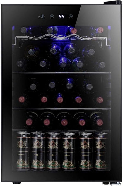 Antarctic Star 36 Bottle Wine Cooler/Cabinet BeverageRefrigerator Small Mini - Image 2