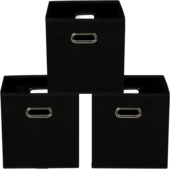Yunkeeeper storage bins Cubes, Fabric Cube Organizer by Yunkeeper