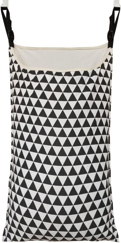 Adjustable Space Saving over Door Hanging Laundry Hamper Bag by HDHYK