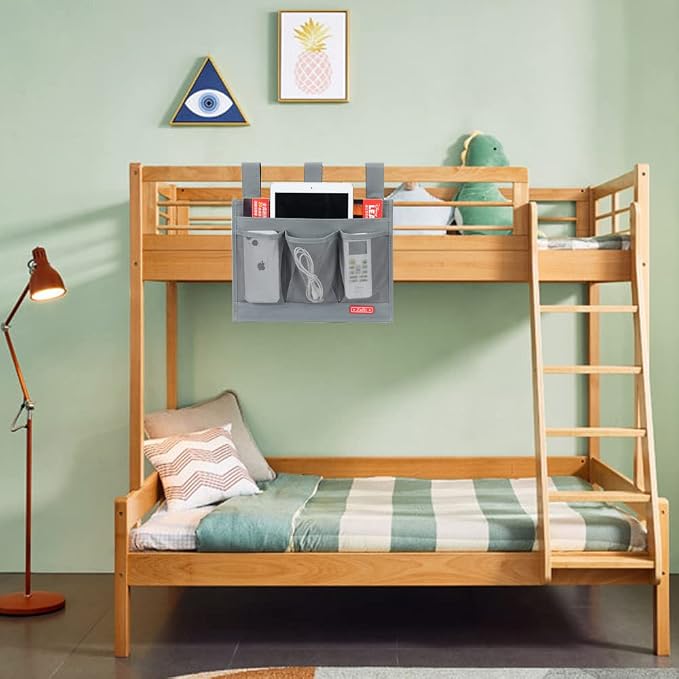 Hanging Bedside Caddy, Bedside Storage Organizer - Image 7