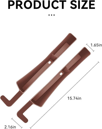 2PCS Car Seat Gap Filler, Automotive Seat Organizer Fill The Gap Between Seat - Image 3