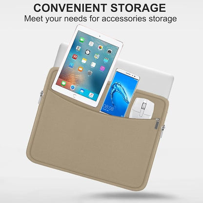 Laptop Case Sleeve 15.6 inch, Shockproof Protective Briefcase Carrying Computer - Image 2