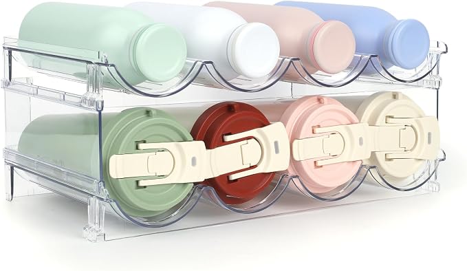Water Bottle Organizer by TIDYSAVANT