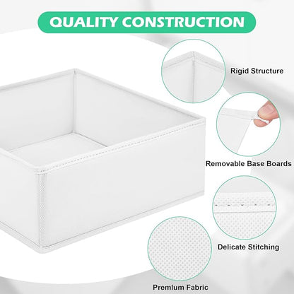 Drawer Clothing Organizer 16-Pack, Fabric Folding Wardrobe Organizer, Can Store - Image 6
