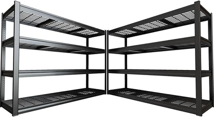 67" Wide Garage Shelving Unit, 3500 LBS Capacity, Industrial Adjustable Shelves by PMKES