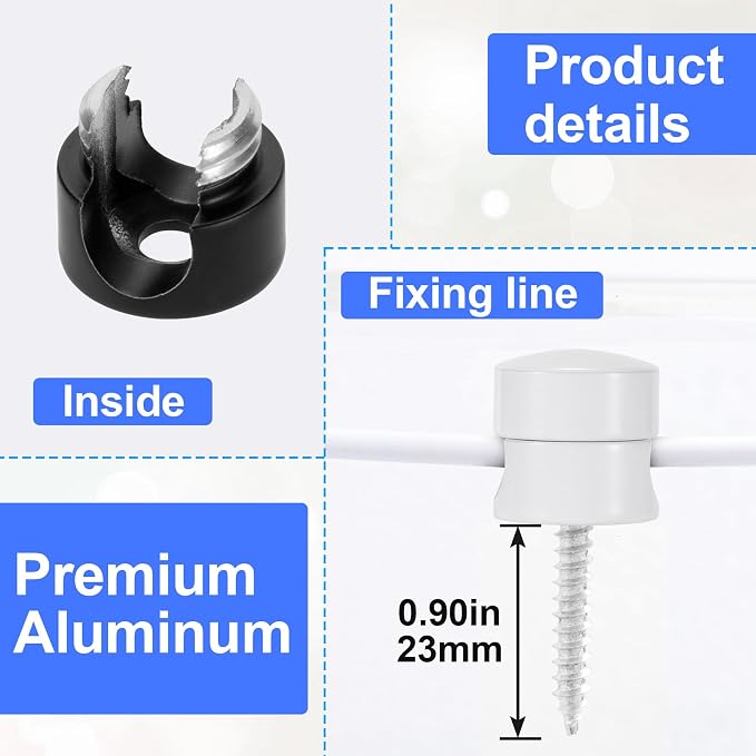 3 Sets Charger Holders for Cords, Adjustable Cable Anchor Holders, Adhesive - Image 3