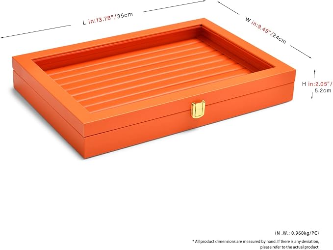 Oirlv Premium Leather Jewelry Display Tray - Image 6