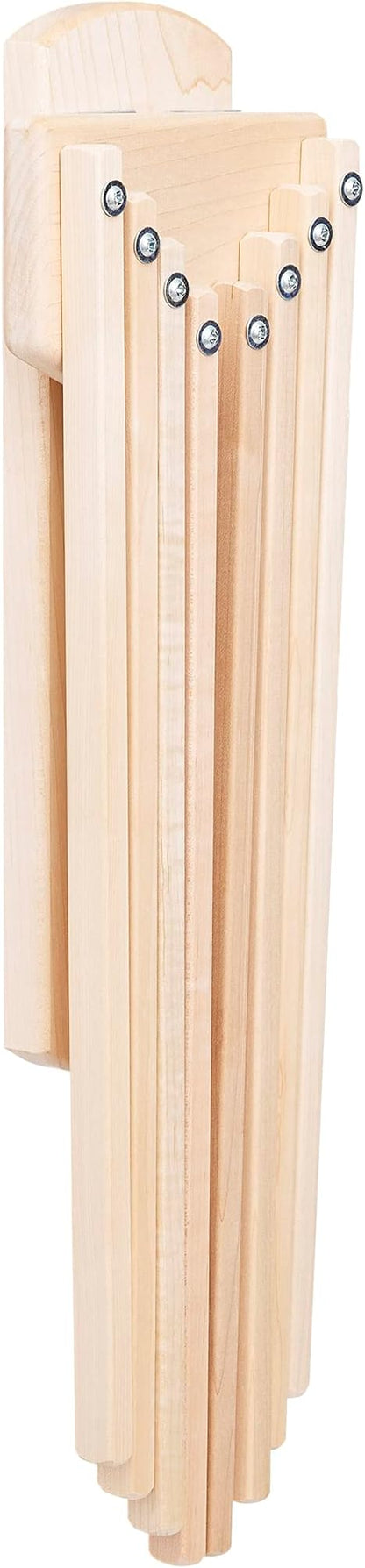 Pennsylvania Woodworks Wall Mounted Clothes Drying Rack - Image 7