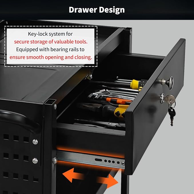 Lumizone Folding Tool Cart - Image 3
