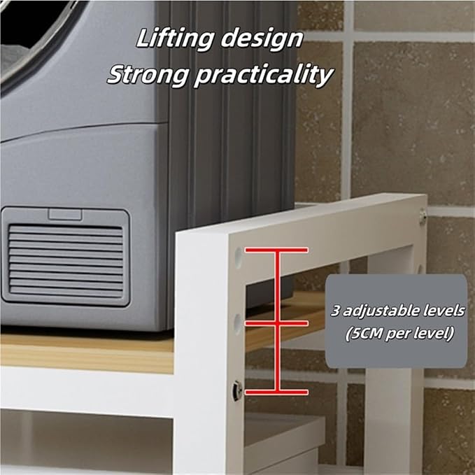 Over Washer and Dryer Storage Rack - Image 4