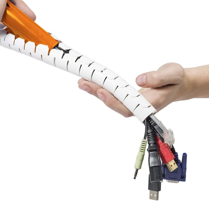 D-Line Cable Zipper Cord Tube Organizer by D-LineUSAinc