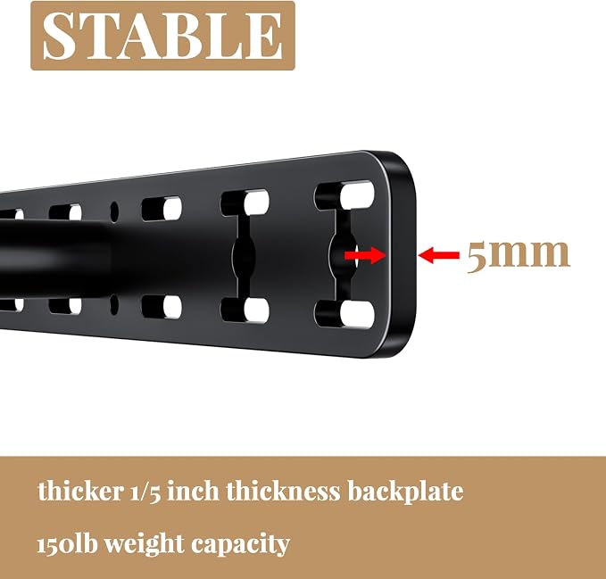 1 Pack Large Shelf Brackets Long Floating Shelf Bracket Invisible Floating - Image 4