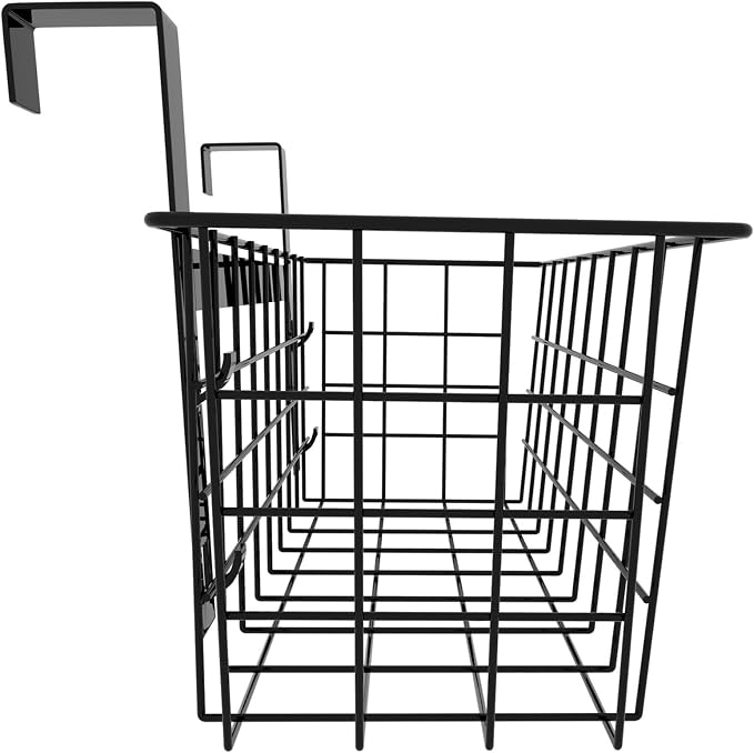 MaraFansie Basket with Hook, Grid Storage Basket, Over the Cabinet Door - Image 9