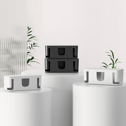Delamu 2 Pack Cable Management Box, Stylish Cable Organizers - Image 8