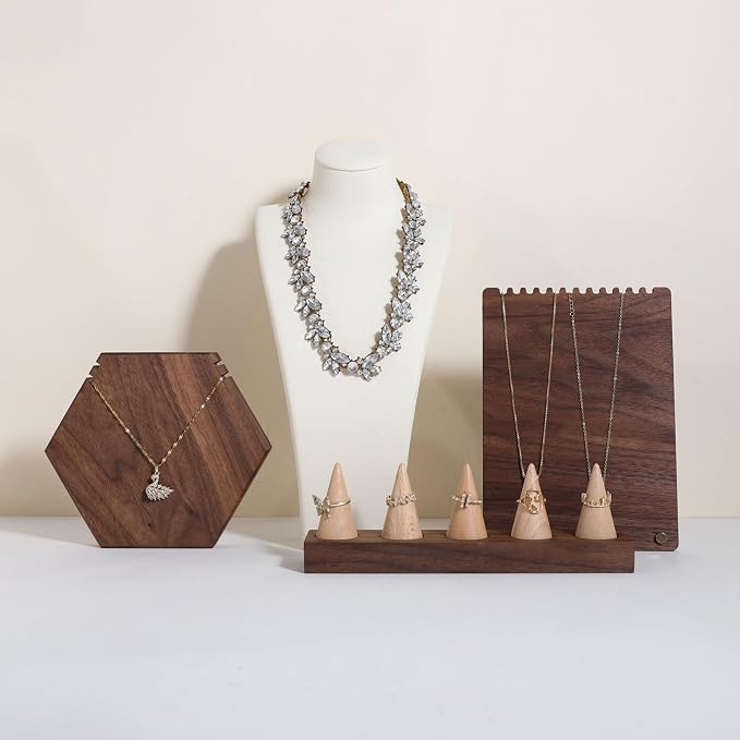 GemeShou Beige necklace storage organizer - Image 4