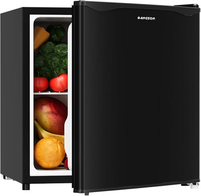 BANGSON Small Refrigerator, 1.6 Cu.Ft Mini Fridge by BANGSON
