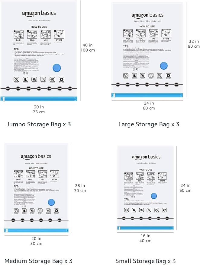 Amazon Basics Vacuum Storage Bags - Image 6