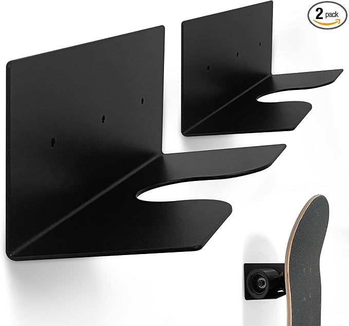 Skateboard Wall Mount Rack, Wall Hanger Holder by SINNNBLE