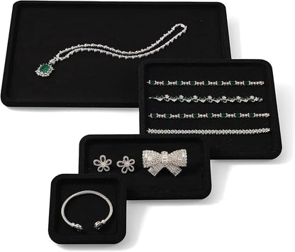 Microfiber Jewelry Display Flat Tray - Image 3