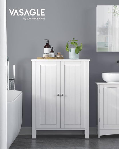 VASAGLE Floor Storage Cabinet, Freestanding Storage Unit - Image 2