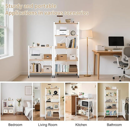 3-Tier Foldable Storage Shelves - Image 7