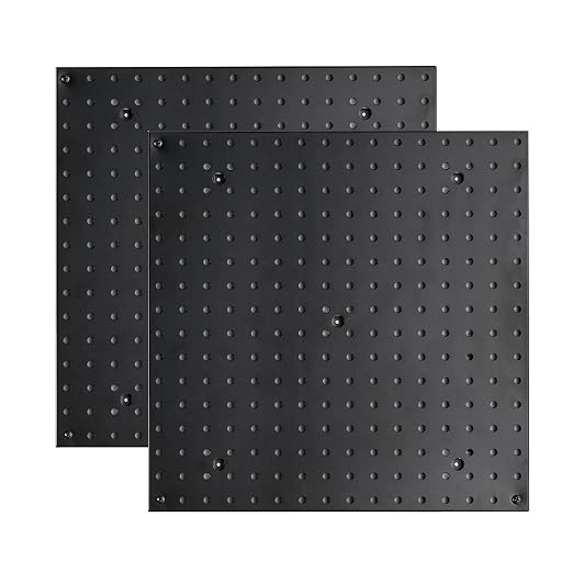 Pegboard Smith 16x16 inch Pegboard Wall Organizer Panels by Pegboard+Smith