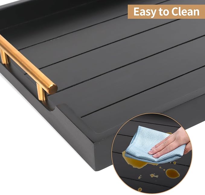 SXNOWS Wooden Serving Tray - Image 7