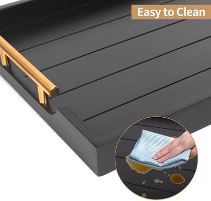 SXNOWS Wooden Serving Tray - Image 7