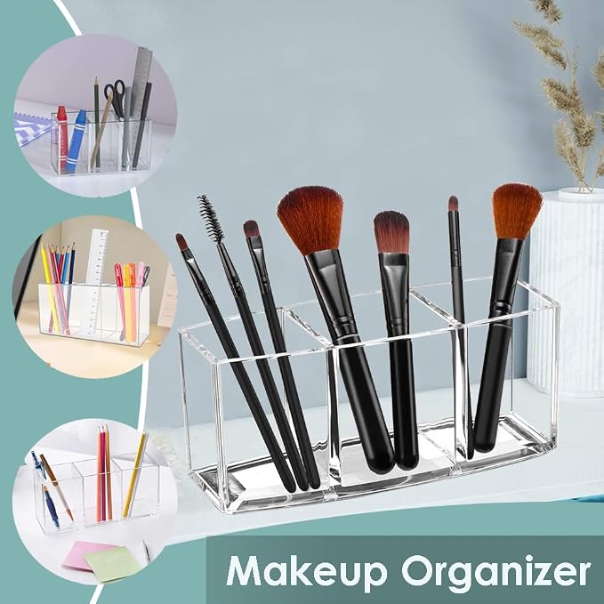 AKOAK 1 Pack Makeup Brush Holder Organizer, Great Desk Storage - Image 5