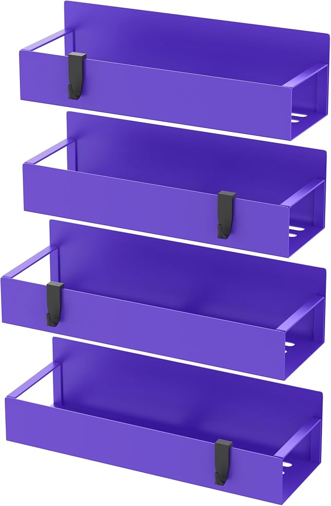 4 Pack Magnetic Spice Storage Rack Organizer - Image 6
