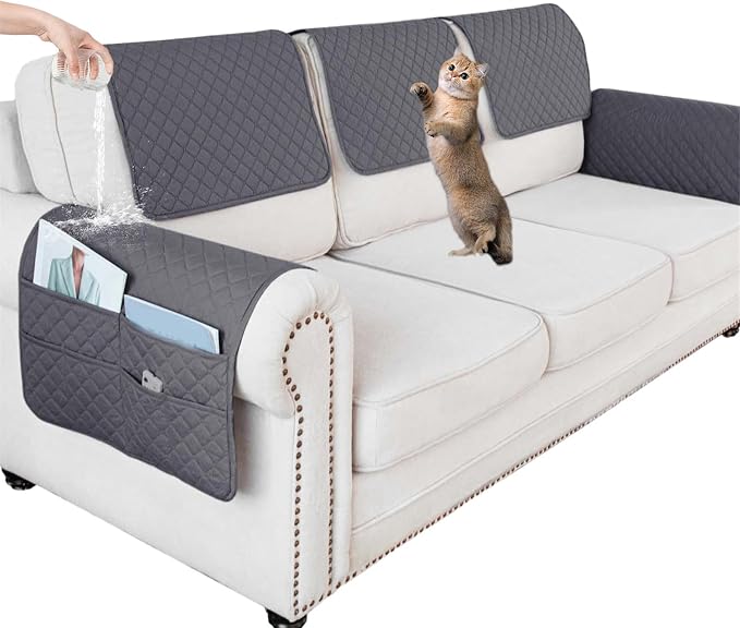 Waterproof Sofa Armrest Cover Headrest Cover by ZGDDPZA