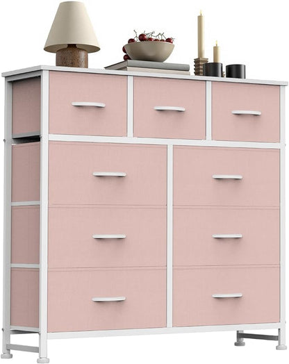 Sweetcrispy 9 Drawer Fabric Dresser Storage Tower by Sweetcrispy