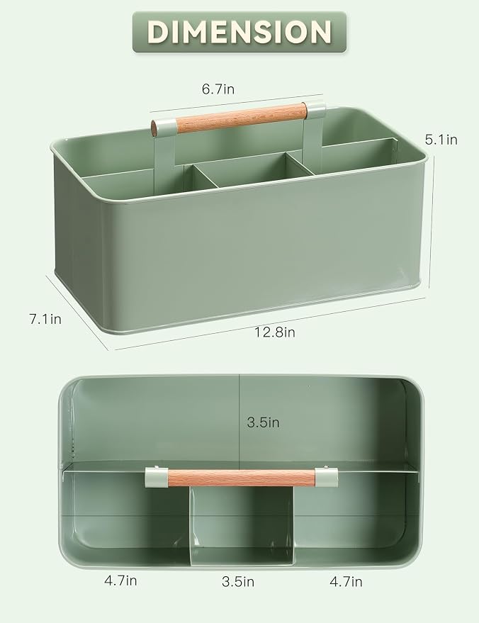 Gardening Tool Caddy, Garden Tool Basket - Image 5