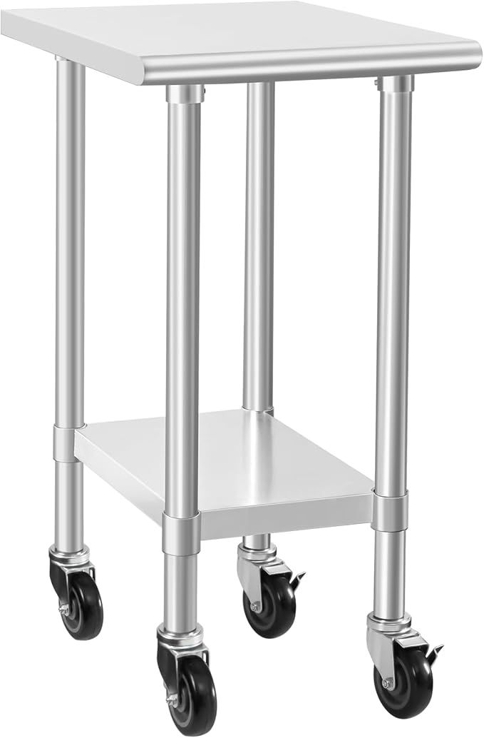 HARDURA Stainless Steel Commercial Table Prep & Work Table by HARDURA