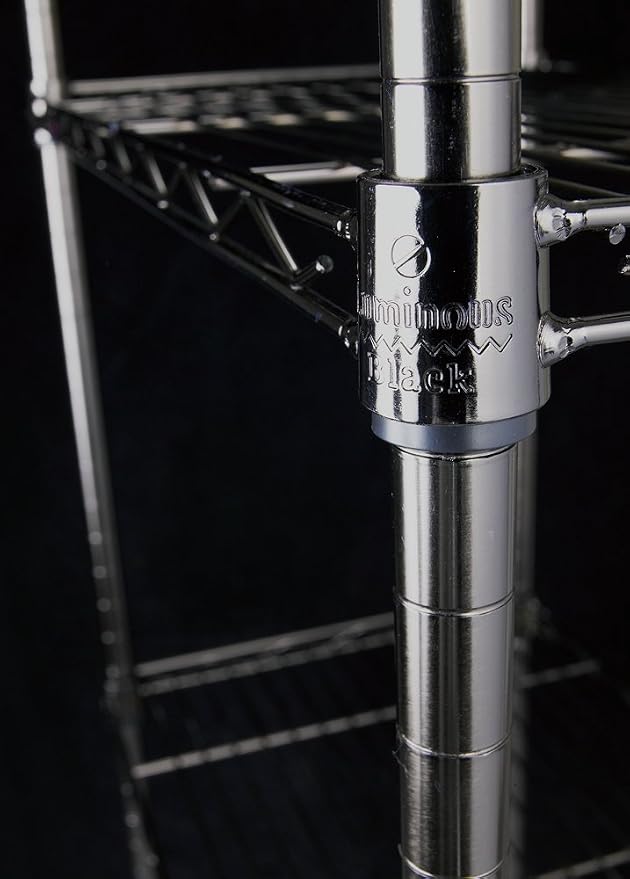 Doshisha BN5160-3 Luminous, 23.6 inches, 3 Tiers, Steel Rack, Storage Shelf - Image 4