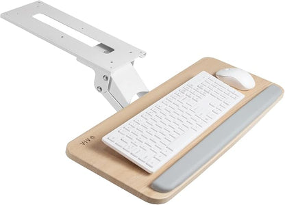 VIVO Adjustable Computer Keyboard and Mouse Platform Tray Ergonomic Under Table by VIVO