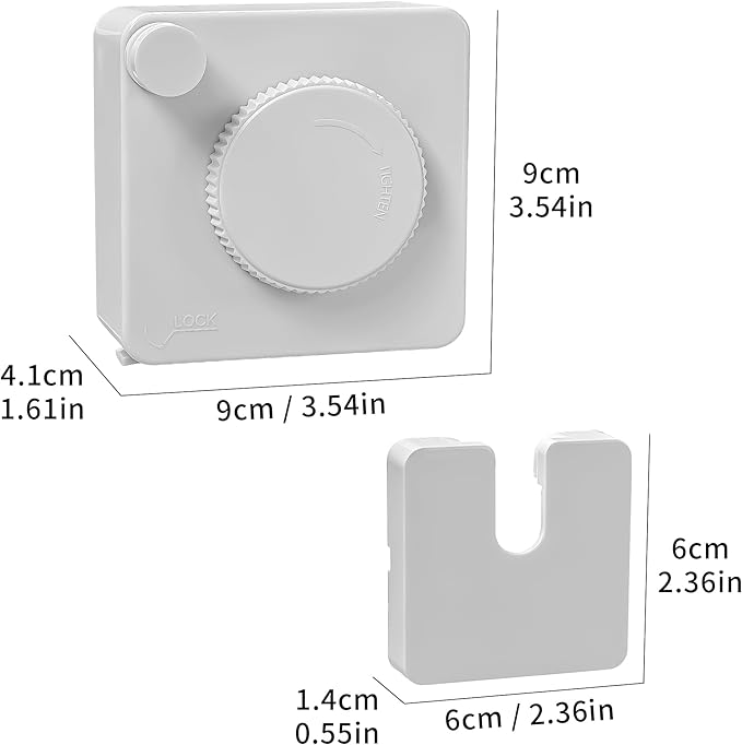 JOOM Retractable Clothesline Heavy Duty Clothes Drying Laundry Line Wall - Image 3