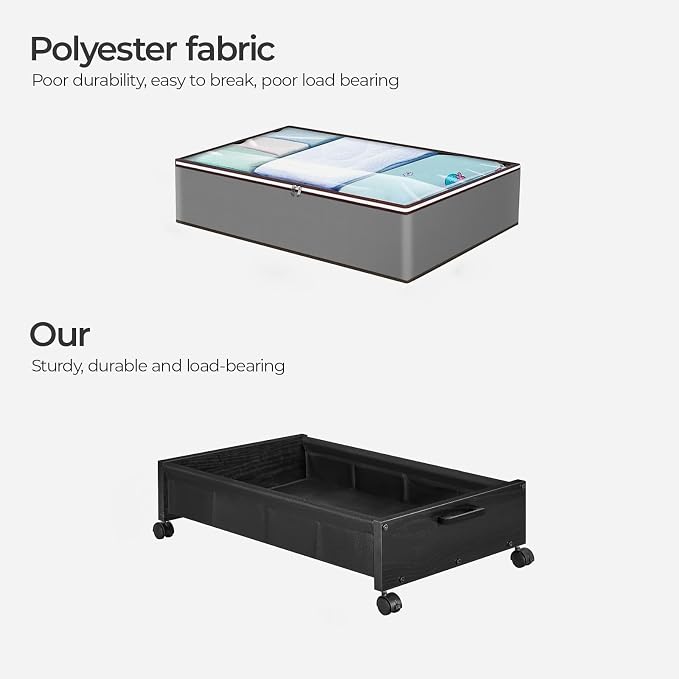 FOUCSSOMEI Under Bed Storage - Image 4
