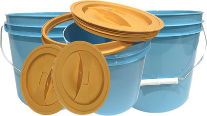 House Naturals Food Grade 2 Gallon Plastic Bucket by House+Naturals