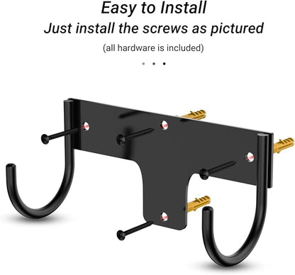 ORLESS Ironing Board Holder Wall Mount, Ironing Board Hanger, Iron Board Holder - Image 4