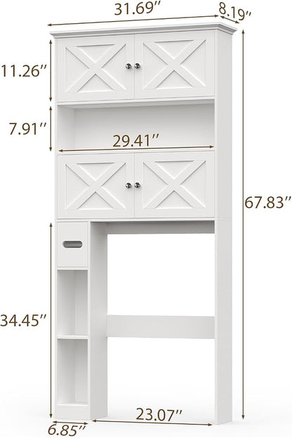 Halitaa Over The Toilet Storage Cabinet - Image 2