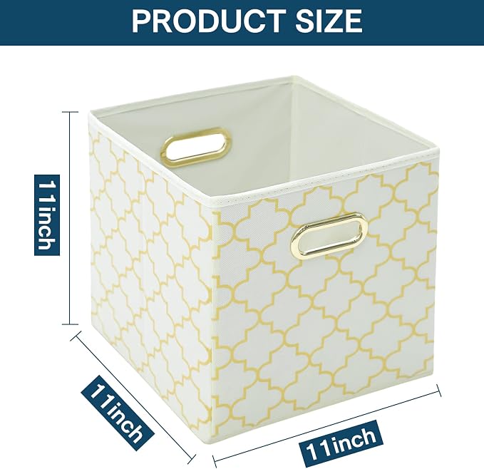 Fabric storage bins Cubes, Fabric Cube Organizer - Image 2