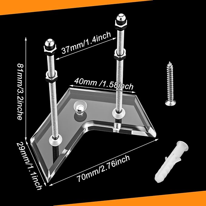 6 Packs Skateboard Wall Mount - Image 5