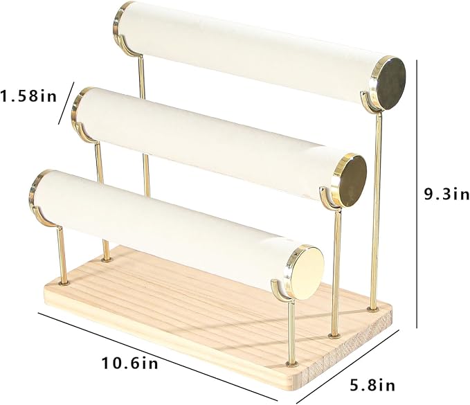 Coward Bracelet Holder Stand Rack, Removable Bracelet Display Organizer - Image 6